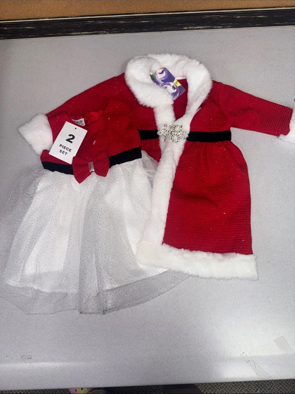 Blueberi Boulevard Holiday Dress set